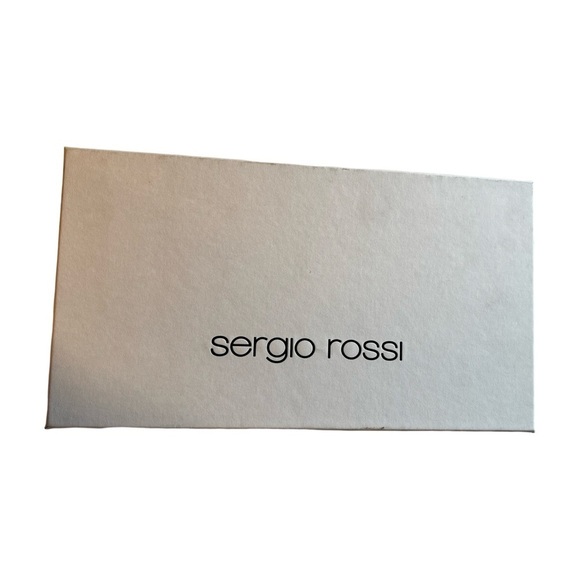 NEW SERGIO ROSSI Chichi Satin Fuchsia Slingback Pumps Sz 37.5 - Picture 8 of 9